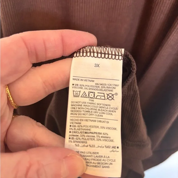 Old Navy Chocolate Brown Tank Top - Picture 4 of 5